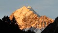 G (239) Evening light on Mount Cook